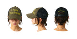 アイヘイトディスヘッドメッシュキャップ (KHAKI)