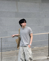 Morph Waffle Raglan Short Sleeve T-Shirt