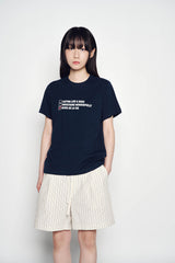 25SS ストライプセットアップルーズフィットショートパンツ アイボリー