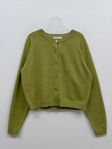 Viscose Raglan Round Neck Cardigan