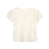 POLKA ROSE BLOUSE (2 colors)