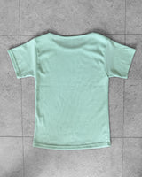 JELLY RIBBED SHORT SLEEVE T-SHIRT