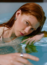 Big Shell Earring (Silver)