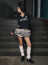 SLIM カラーL/S  (ネイビー)