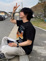 サンドウォッシングデニムバルーンパンツ 2C