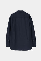One Pocket Paper Work Shirt (Navy)