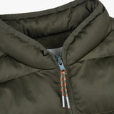Stranger Regular Fit Filled Vest (Khaki)