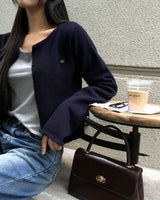 Candy Frill Knit Cardigan