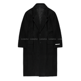  Divine Dart Maxi Overfit Wool Coat