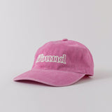 FFOUND2 VINTAGE STONE WASHED BALL CAP / PINK