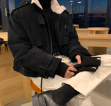 エカコーデュロイオーバーフィットクロッピードパデッドナイトトップ
