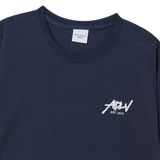 25SS ADLV エイリアン半袖Tシャツ ダークネイビー