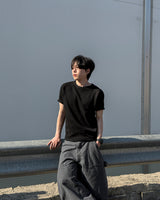 Morph Waffle Raglan Short Sleeve T-Shirt
