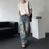 OA ハインフック ヘンリーネック ショートスリーブ Tシャツ (4 colors)