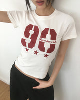 Glee Number Printed Short Sleeve T-Shirt