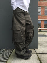 Looker Shirring Cargo Cotton Pants 3C