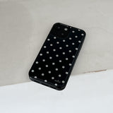 dot epoxy bumper case(black)