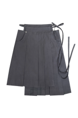 ALLURING PLEATS SKIRT (GRAY)