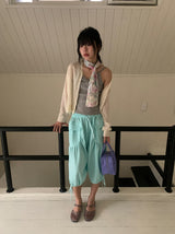 Hirina Lovely Punching Star Strap Sleeveless