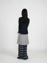 SNAP HOODIE SHIRT (BLACK)