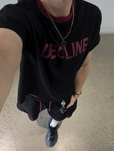 Cline Cropped Short Sleeve T-Shirt 4C                                                                                                                                                                                                                                                                                                                                                                                                                                                                                                                                                                                                                                                                                                                                                                                                                                                                                                                                                                                                                                                                                                                                                                                                                                                                                                                                                                                                                                                                                                   