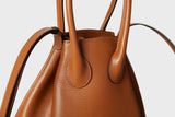 HANDLE BAG LIZZARD BROWN