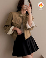 Lude Suede Fur Jacket