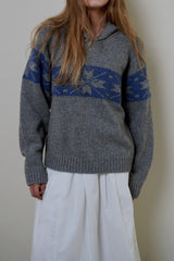 Rustic long skirt_ivory