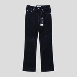 MG napping spandex velvet flare denim (3 colors)