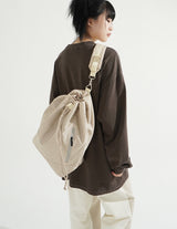 Mini Pouch String Bucket Bag