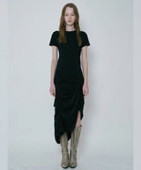 DROOP LINE TEE DRESS