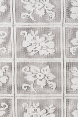 Crochet lace scarf