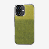 TWO - TONE MOHAIR EPOXY CASE - GREEN