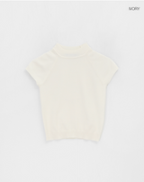[MADE] Shopping Nagrang Half-neck Short-sleeved Knit