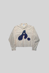 "A" ロゴビンテージストライプチェック L/S シャツ(part 10)