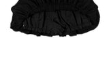 Dou Lace Tiered Banding Mini Skirt