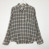 Summer Gauze Check Shirt (2color)