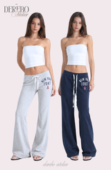 New York low-rise semi-boot casual pants