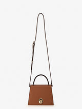 LOMEL MINI マイクロレザーバッグ / Mud Brown
