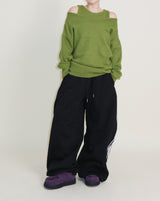 Ad-Wool レーストラックスウェットパンツ