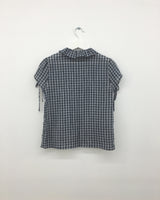 Low string check shirt (2color)