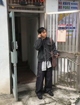No.1412 trucker washed KNIT CD