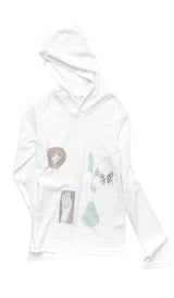garden slim hoodie