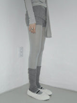 Wool flap shorts