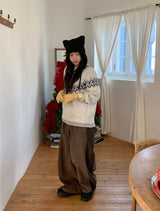 Suguru Wool Nordic Round Knit