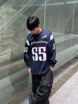 ビッグオーバーデニムカーゴバルーンパンツ
