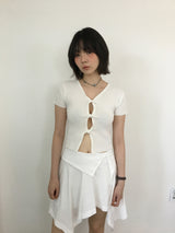 ミニツイストTシャツ (4color)