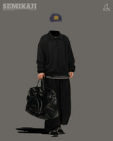 RU Basic Collar Sweatshirt