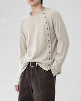 (UNISEX) Full Button Long Sleeve