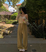 [BELLIDE MADE] mushroom wide training pants